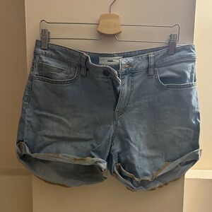 Vans Women's Light Blue Jean Shorts